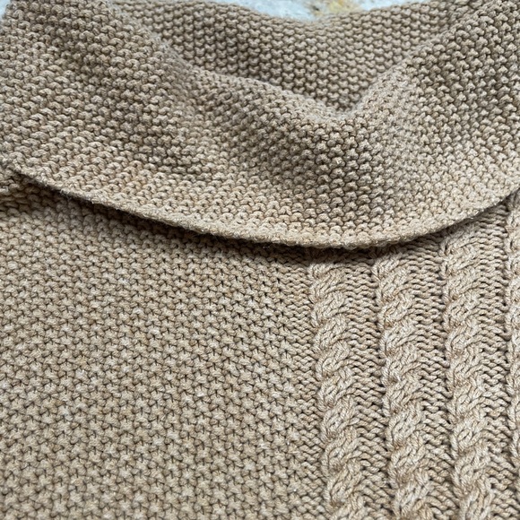 Classic Elements Light brown patch work sweater - Picture 3 of 4